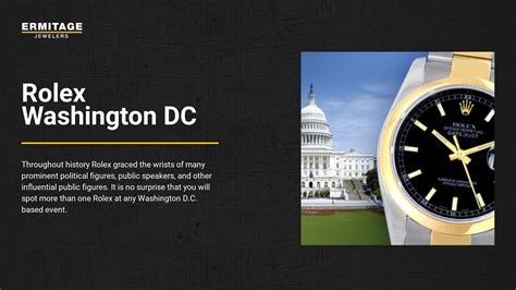 rolex dc|rolex washington dc.